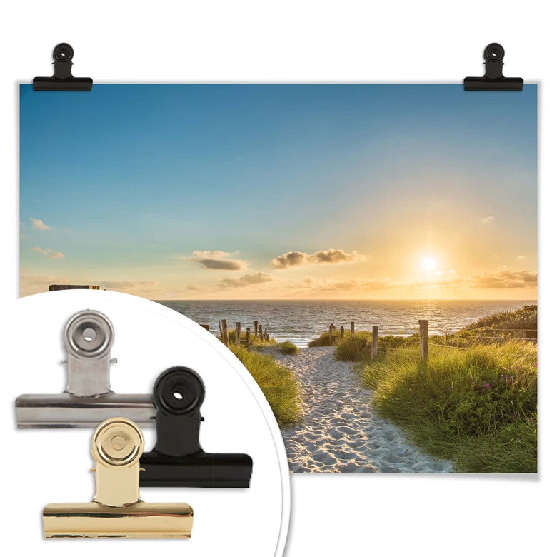 Poster Zonsondergang 