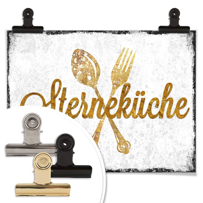 Poster Sterneküche 