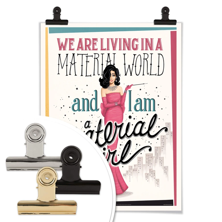 Poster Tohmé - Material Girl 