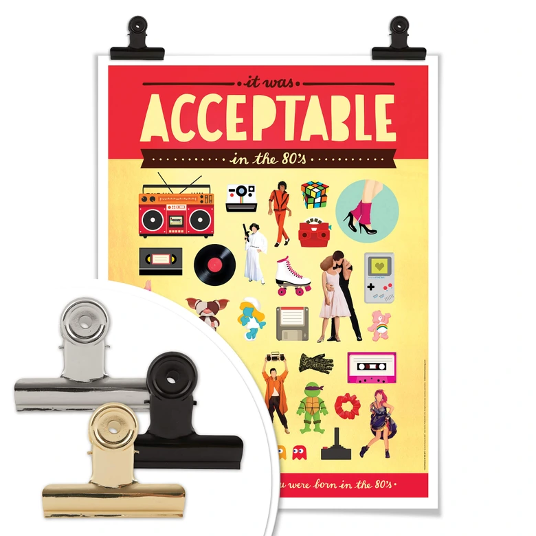 Poster Tohmé - Anni 80 