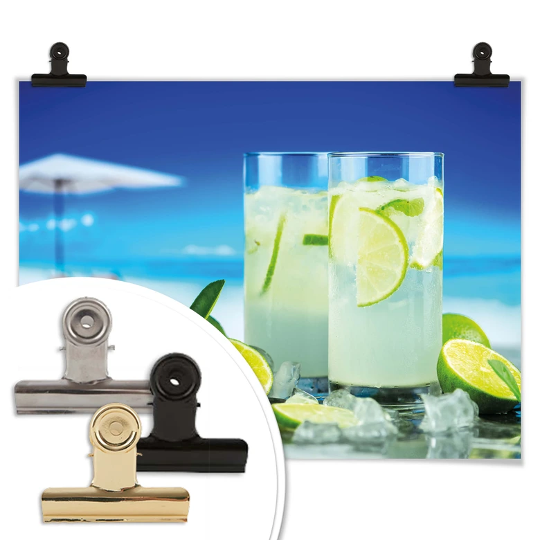 Affiche Citron tropical 
