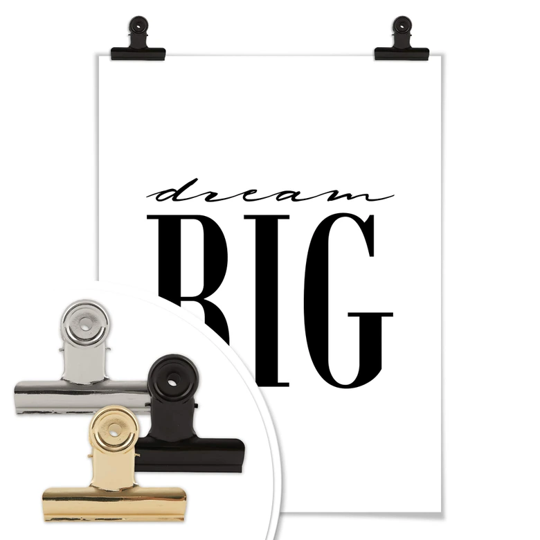 Poster - Dream big 