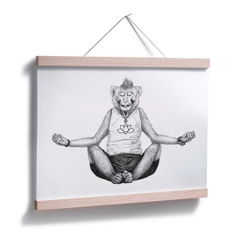Poster Kools - Monkey Yoga 