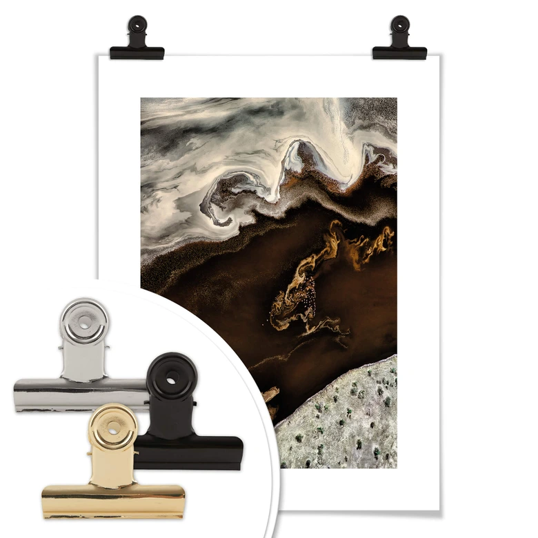 Poster Chang - Landskapets strukturer 