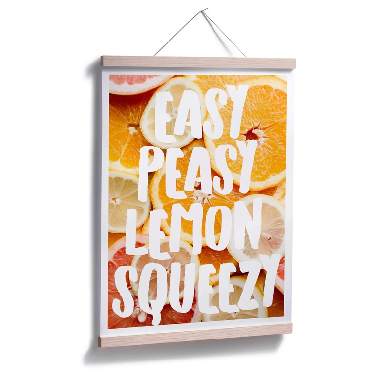 Poster Easy Peasy Lemon Squeezy 