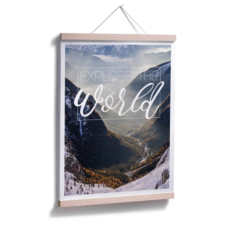 Plakat - Poznaj świat 