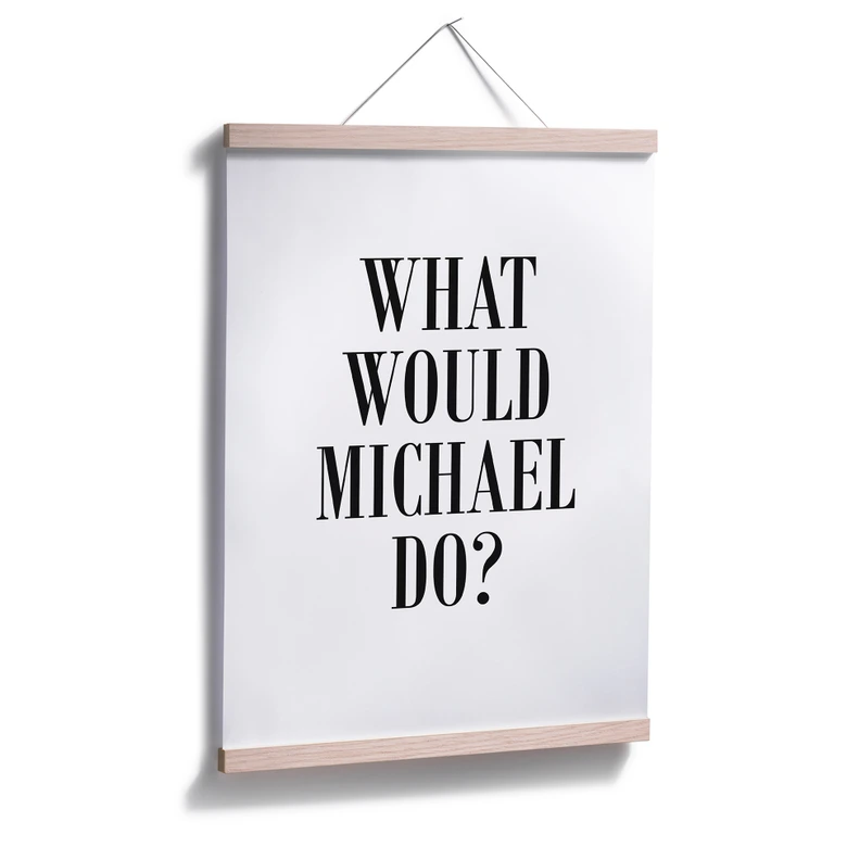 Poster - Vad skulle Michael göra? 