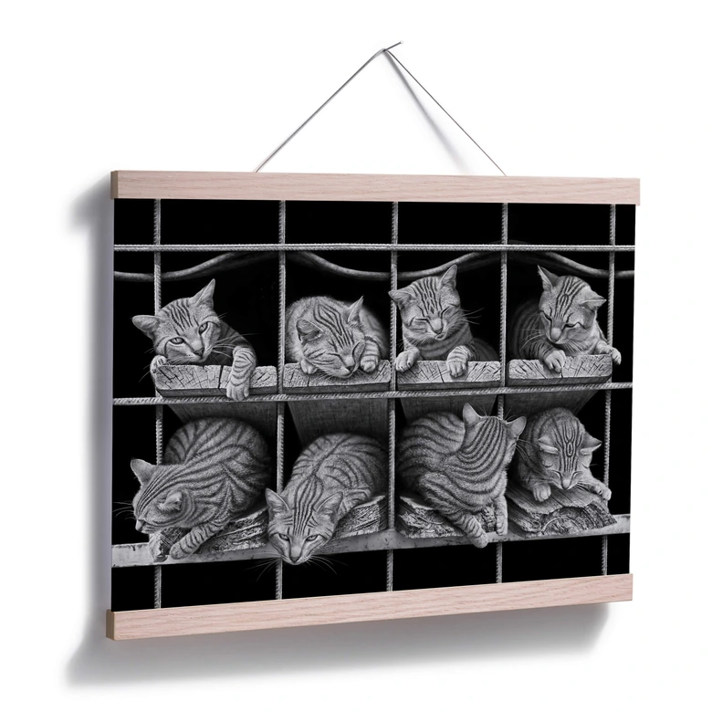 Poster Heine - Die Katze 