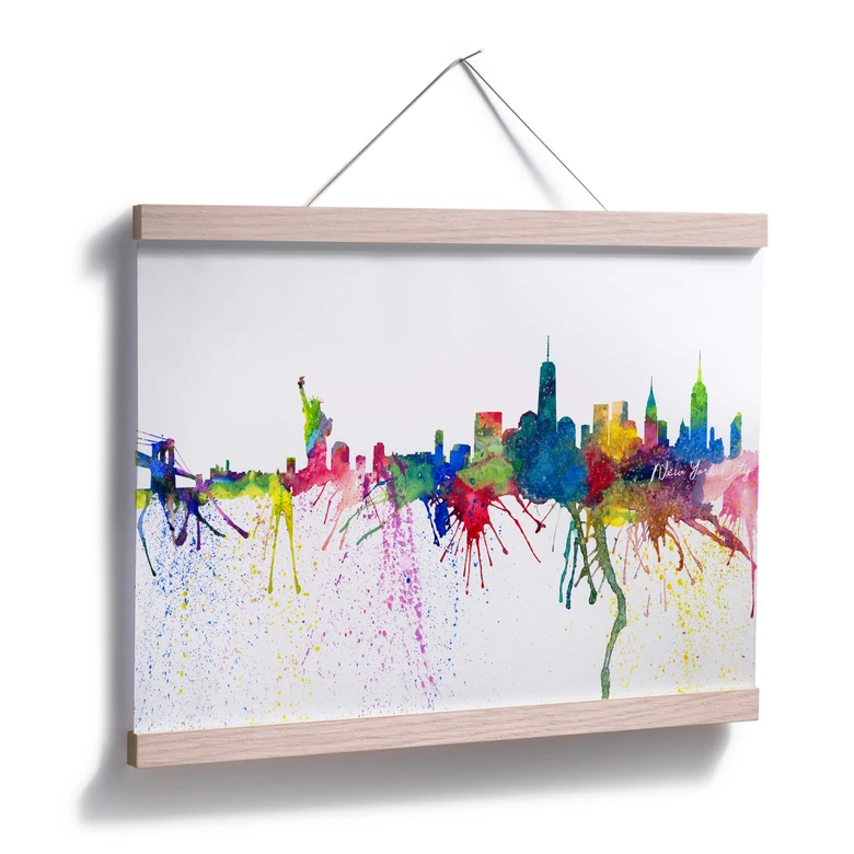 Poster Bleichner - New York skyline 