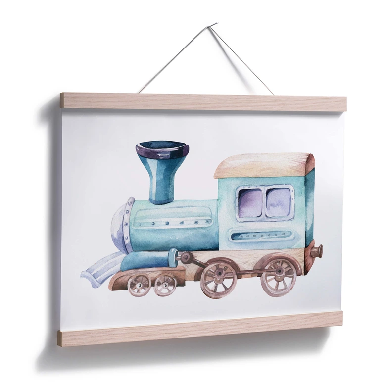 Poster Kvilis - Locomotief 