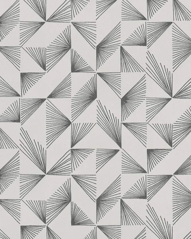 Vliestapete Grafisch Modern in Greige  