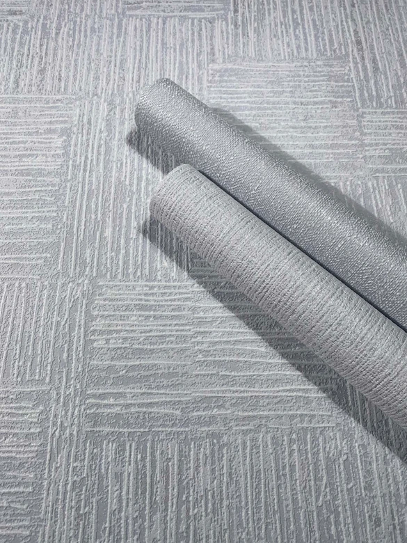 Tapeta z włókniny gładka, tekstylna gładka nowoczesna w kolorze niebieskim 