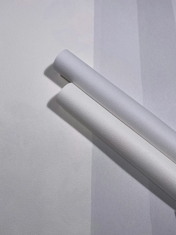 Icke-vävd tapet ränder Stripes klassisk matt i grått 