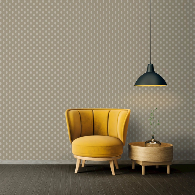 Architects Paper Papier Peint Design Absolutely Chic Graphique Creme Or Beige  