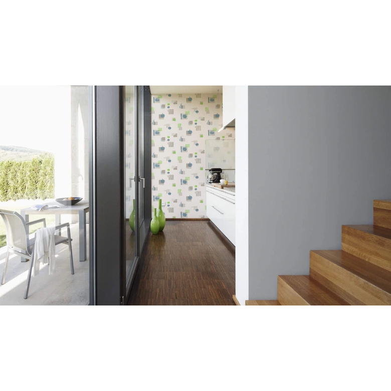 Tapete Grau modern Wohnzimmer Vliestapete mit glatter Oberfläche für Schlafzimmer von A.S. Création 