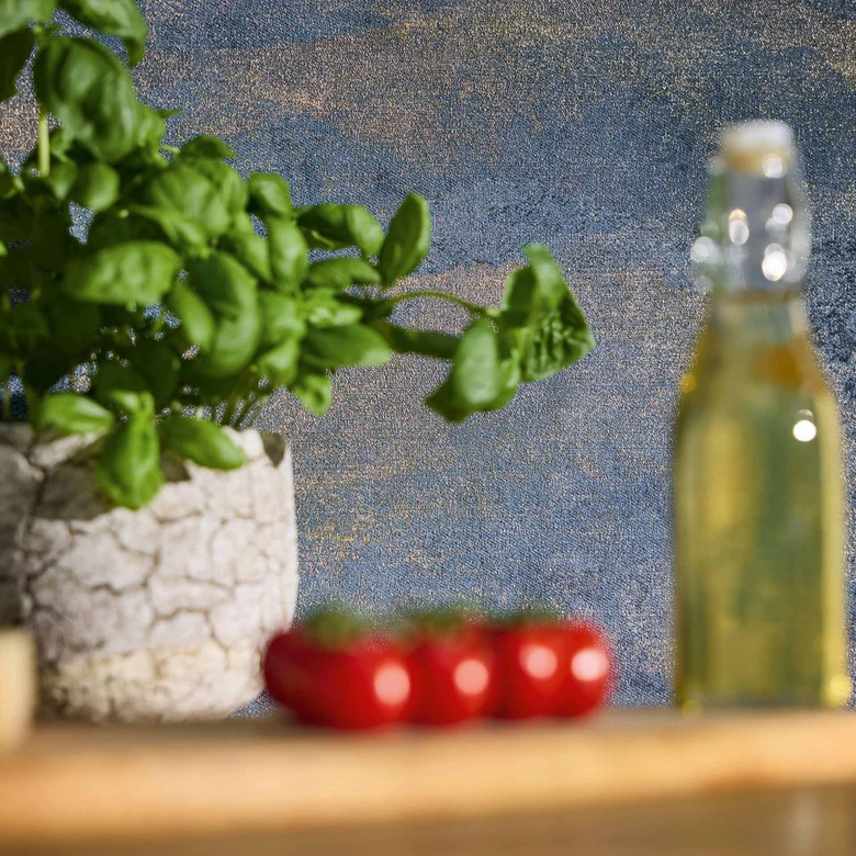 Papier peint dégradé abstrait bleu multicolore - papier peint intissé  