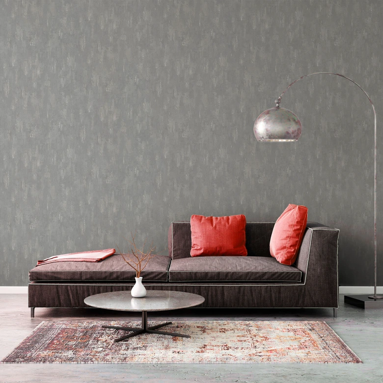 A.S. Création Vliestapete Beton Concrete & More Tapete in Vintage Beton Optik grau 