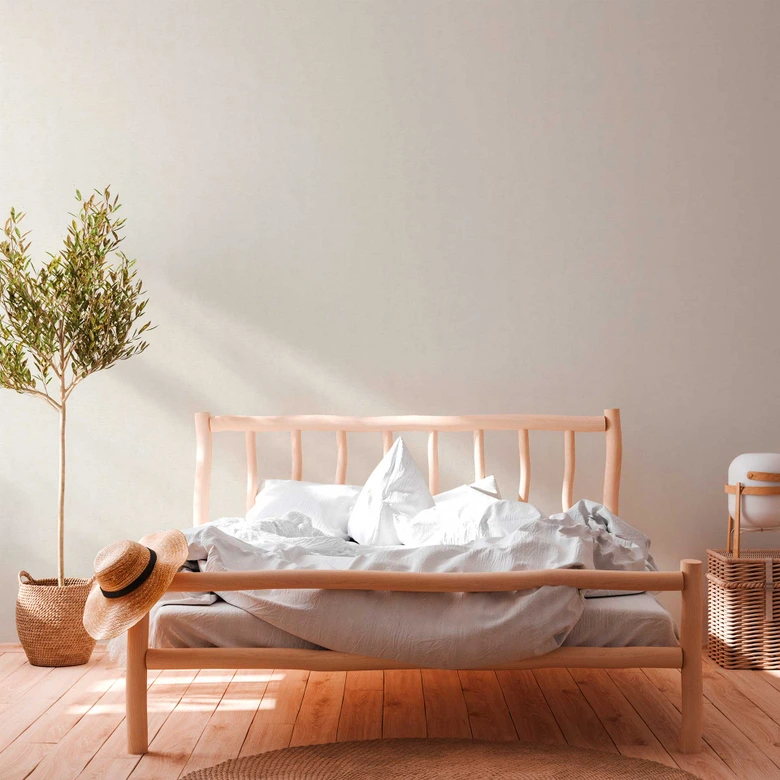 Tapete Weiß einfarbig - Uni Vliestapete für Wohnzimmer, Schlafzimmer 