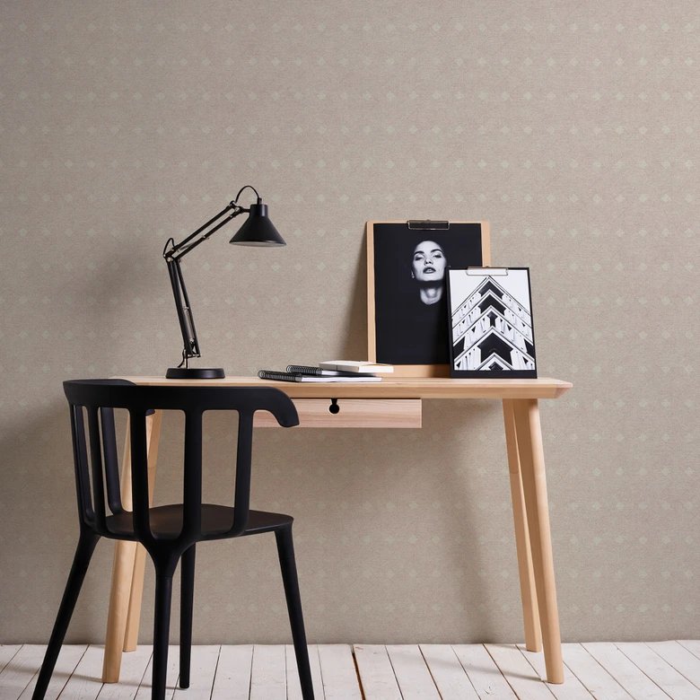 A.S. Création Cuba - Papier peint intissé de designer, beige 