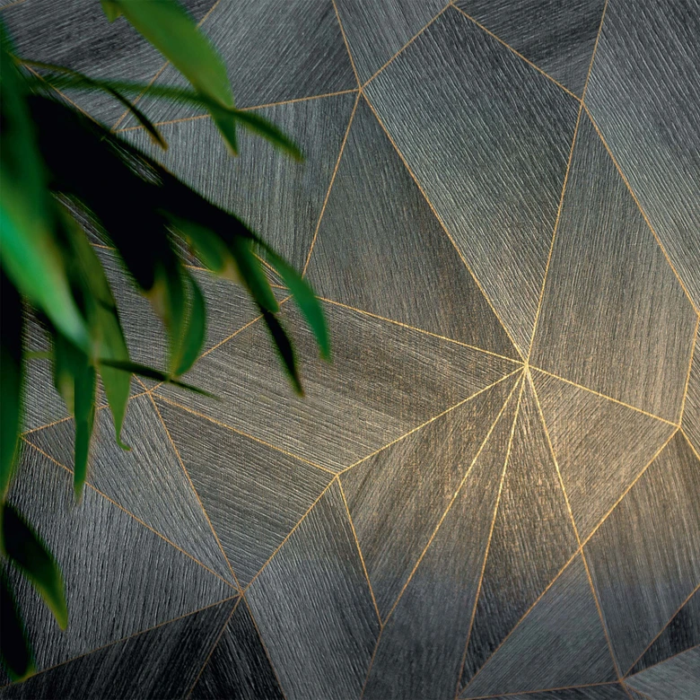 Daniel Hechter Vliestapete 3D Tapete geometrische Tapete grau, schwarz 