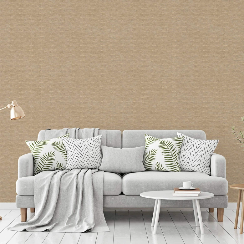 A.S. Création Ethnotapete #Hygge Vliestapete metallic, braun, beige 