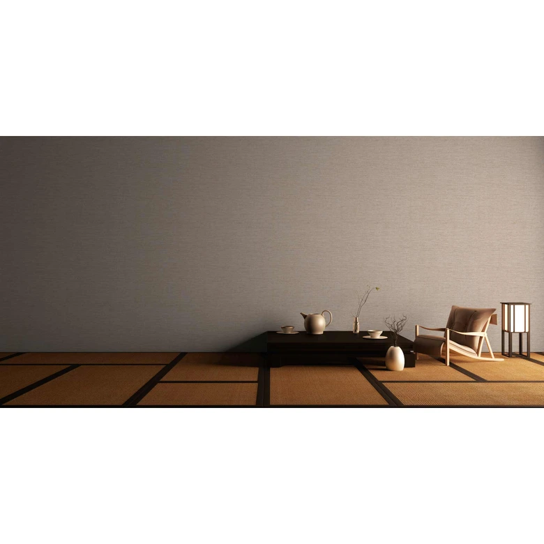 Livingwalls Metropolitan Stories 2 Mio - Tokio Papier peint uni, Beige, Métallique,  