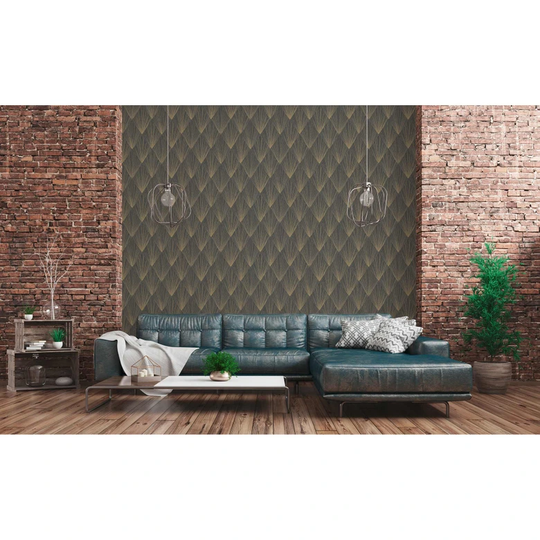 Livingwalls Vliesbehang Metropolitan Stories Art Deco New York 