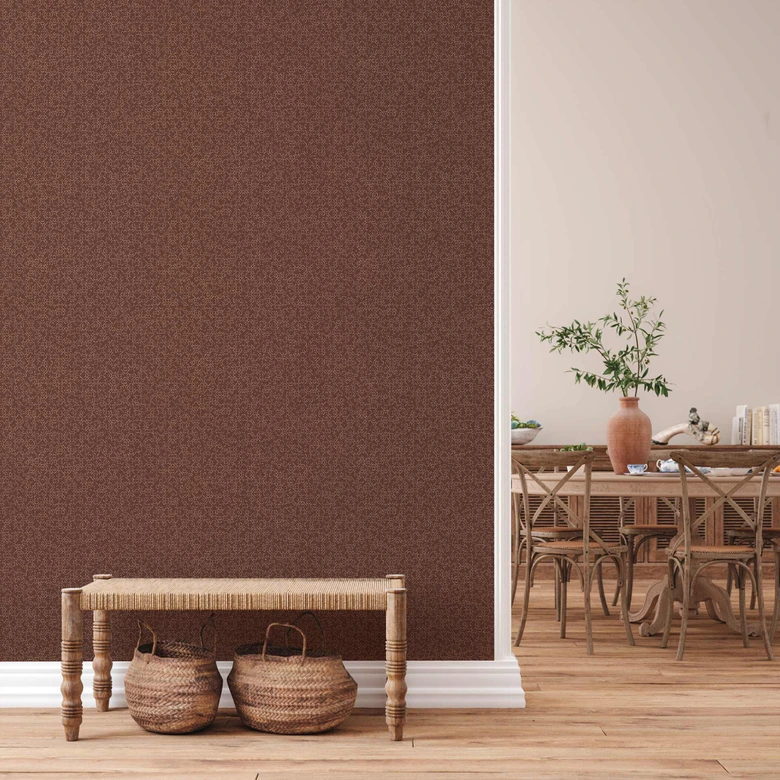 Livingwalls non-woven tapet Metropolitan Stories orientalisk tapet Said Marrakech brun, röd 