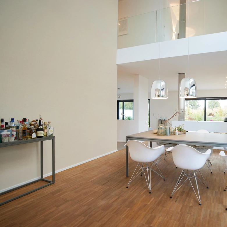 Unitapete einfarbig cremeweiß, Vliestapete My Home My Spa von Livingwalls 