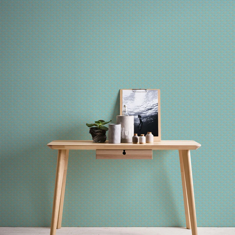 A.S. Création Trendwall 2 - Papier peint intissé de designer, bleu 