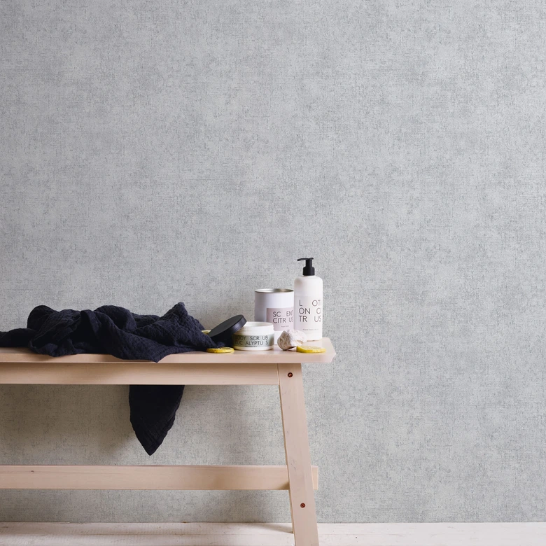 A.S. Création Trendwall 2 - Papier peint intissé uni, gris 