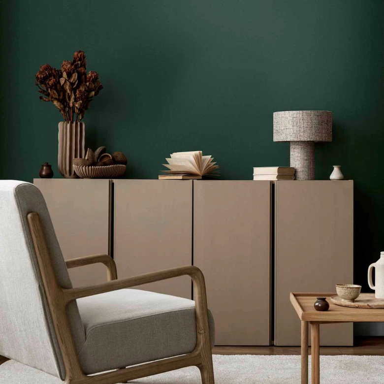 Livingwalls Metropolitan Stories 2 Ava - New York Papier peint uni, Vert 