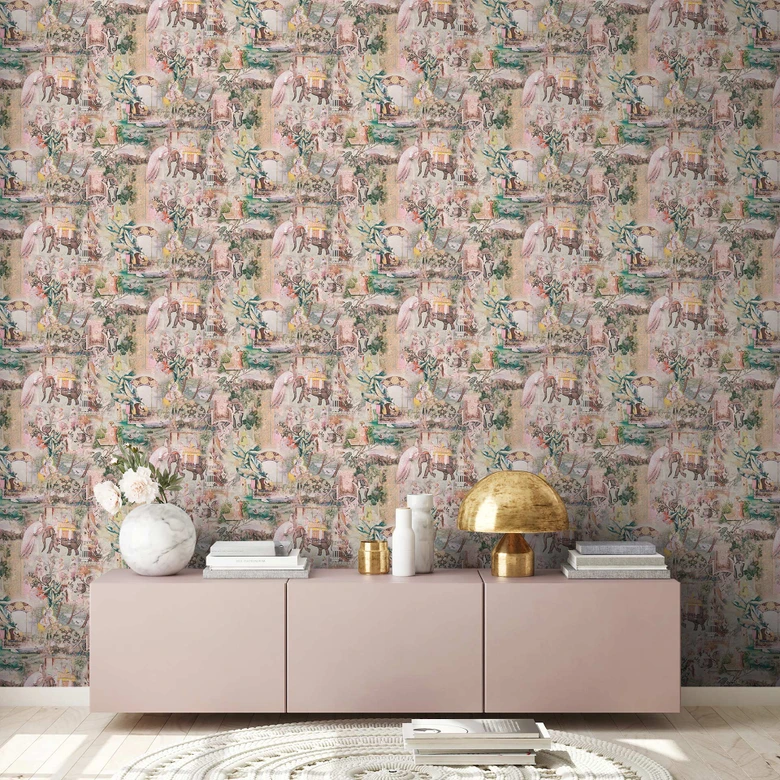 A.S. Création Dream Flowery papier peint intissé motif oriental  