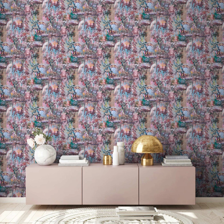 A.S. Création Dream Flowery papier peint intissé motif oriental  