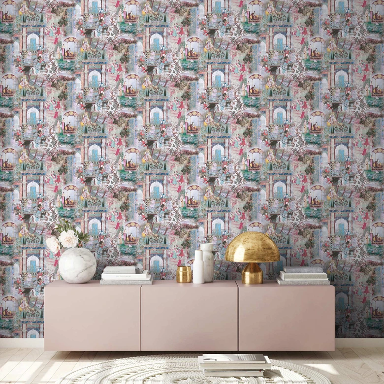 A.S. Création Dream Flowery papier peint intissé motif oriental  