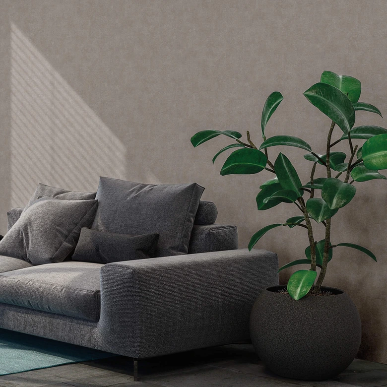 Livingwalls Papier peint intissé New Walls Loft Living effet béton gris  