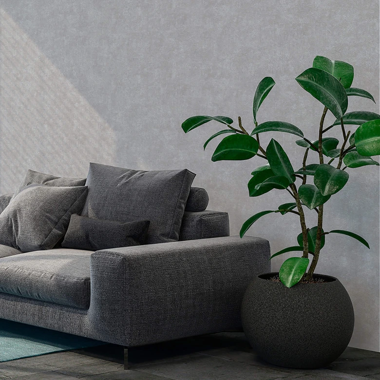 Livingwalls Papier peint intissé New Walls Loft Living effet béton gris  
