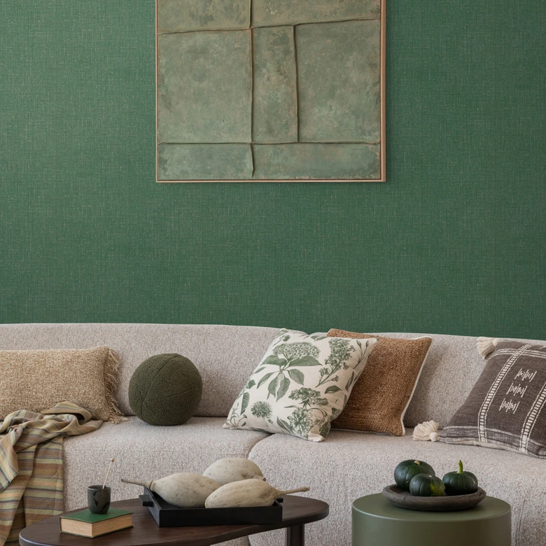 COSMOPOLITAN papier peint vert émeraude - papier peint intissé moderne pour salon 