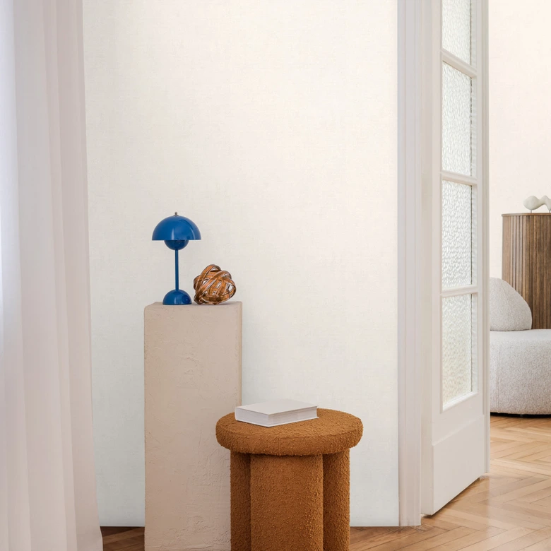 COSMOPOLITAN Vliestapete Weiß - moderne Tapete für Wohnzimmer Schlafzimmer Küche 