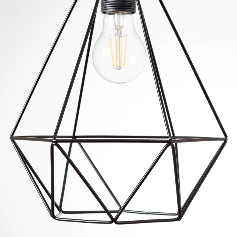 Pendelleuchte Fine, braun, 110 x 25 cm, Holz Pendellampe 