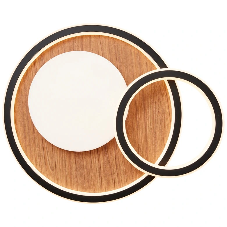 Deckenleuchte Kai, braun, 8 x 39,4 cm, Metall Innenleuchte 