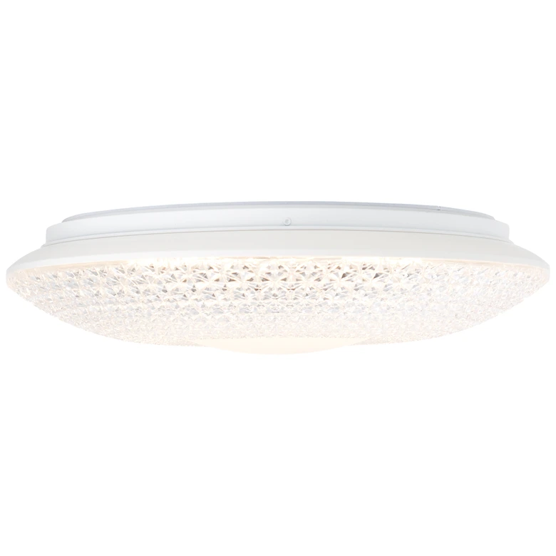 Deckenleuchte Luke, metallic, 9,5 x 42 cm, Deckenlampe 