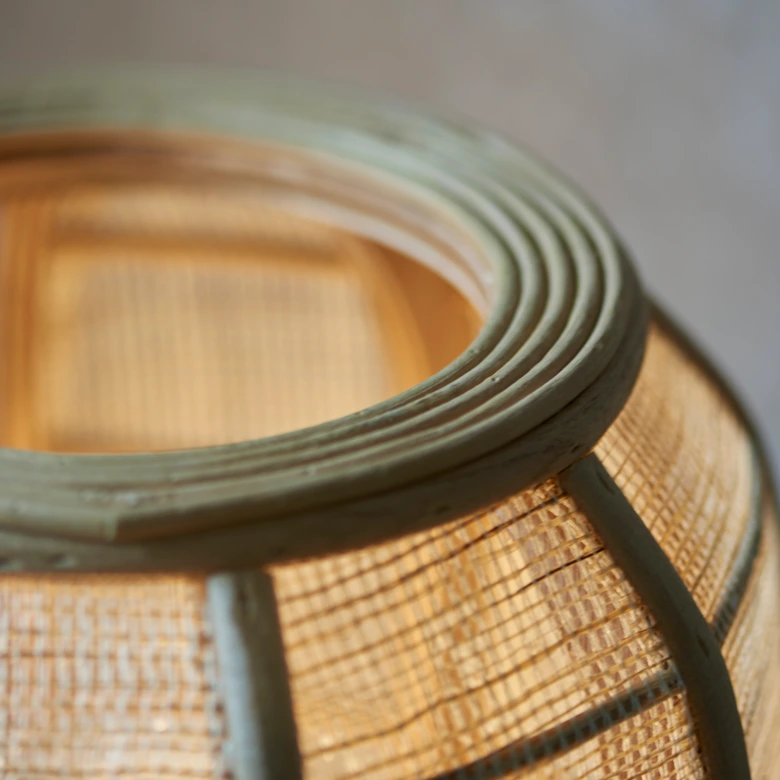 Stehleuchte Paula, braun, 133,5 x 46 cm, Textil Stehlampe, dimmbar 