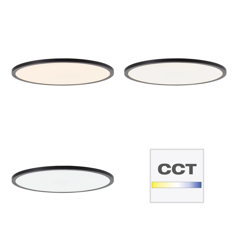 Deckenleuchte Selina, schwarz, 3 x 50 cm, Lampe 