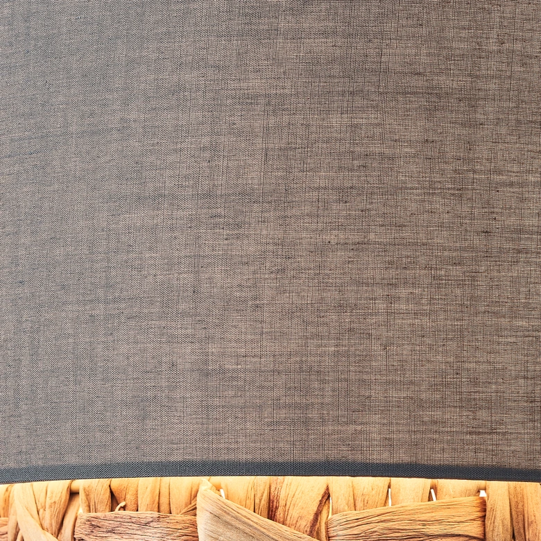 Pendelleuchte Till, beige, 140 x 35 cm, Textil Lampe 