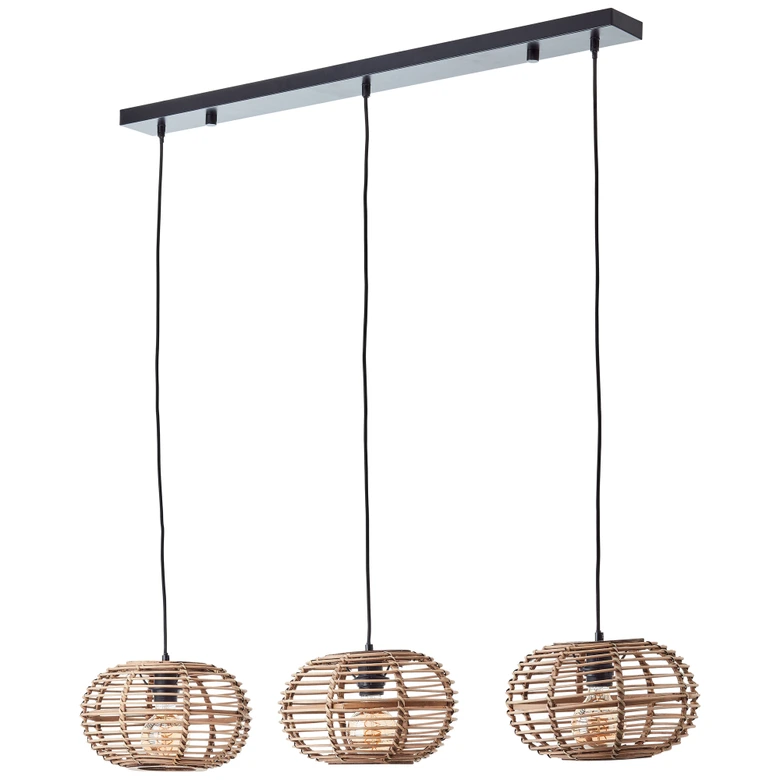 Pendelleuchte Viktor, braun, 142 x 111 cm, Metall Pendelleuchte 