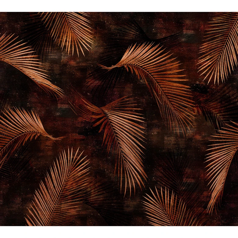 Guido Maria Kretschmer Fototapete Art Edition Glossy Palms bronze 