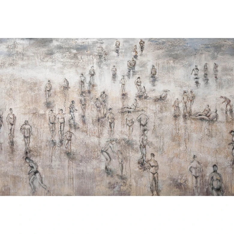 Guido Maria Kretschmer Fototapete Art Edition TAG AM MEER beige 