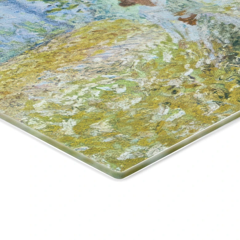 Piastra di copertura del fornello Monet - Campi in primavera 