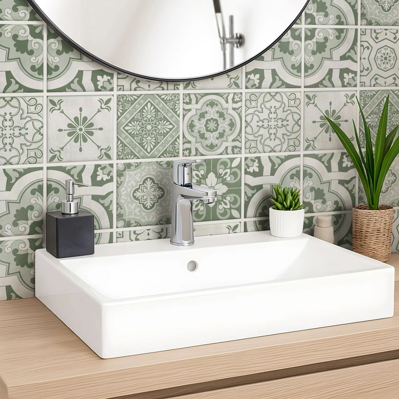Fliesenaufkleber Ornamente-Set - 12er Set 